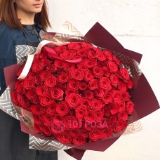 101 красная Роза "Огниво"