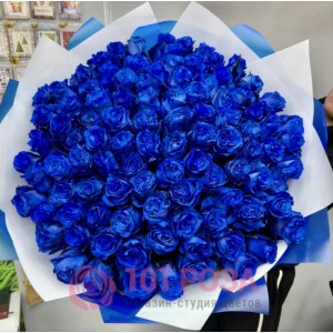101 синяя Роза 