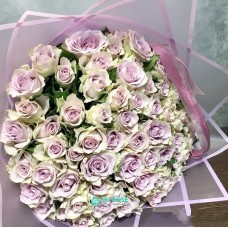 101 фиолетовая Роза "Сиреневая дымка"