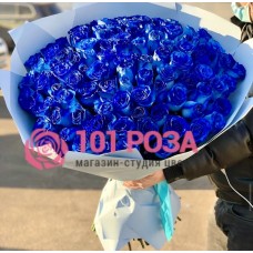 101 синяя Роза "Синий океан"