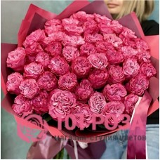 51 пионовидная розовая Роза Кантри блюз Эквадор