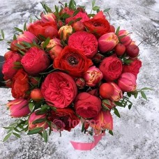 Букет цветов "Мемуары гейши"
