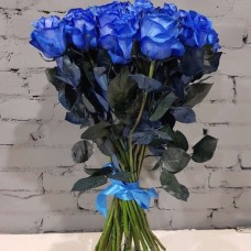 Роза синяя 1 шт.