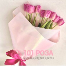19 Тюльпанов розовых