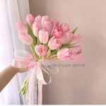 25 Тюльпанов нежно розовых