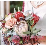 Осенний букет невесты с Протеей №108