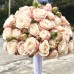 Букет невесты из кремовых кустовых Роз 