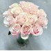 Букет невесты из нежно розовых Роз