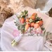 Букет невесты с оранжевыми Тюльпанами